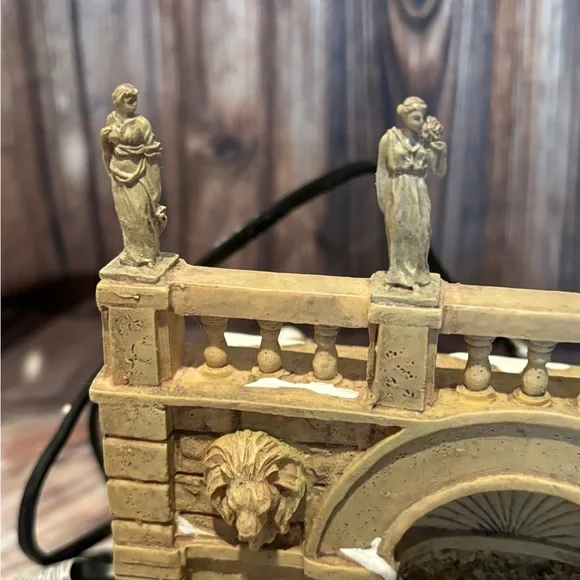 Dept 56 #52705 Village Camden Park Fountain Working Water Fountain with box - Picture 7 of 9